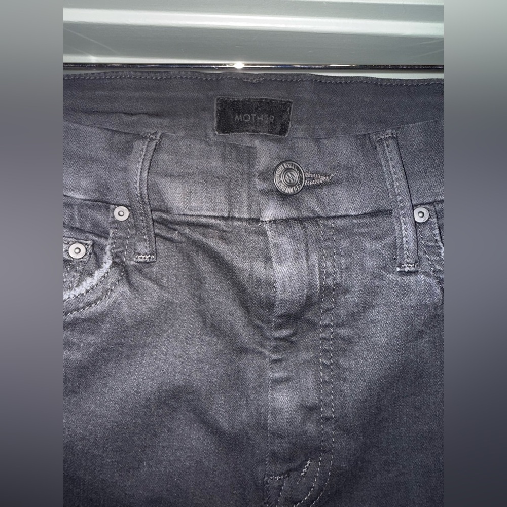 Mother Denim High Waisted Looker Jeans- Not Quilty One Liner-size 26 - Picture 8 of 16